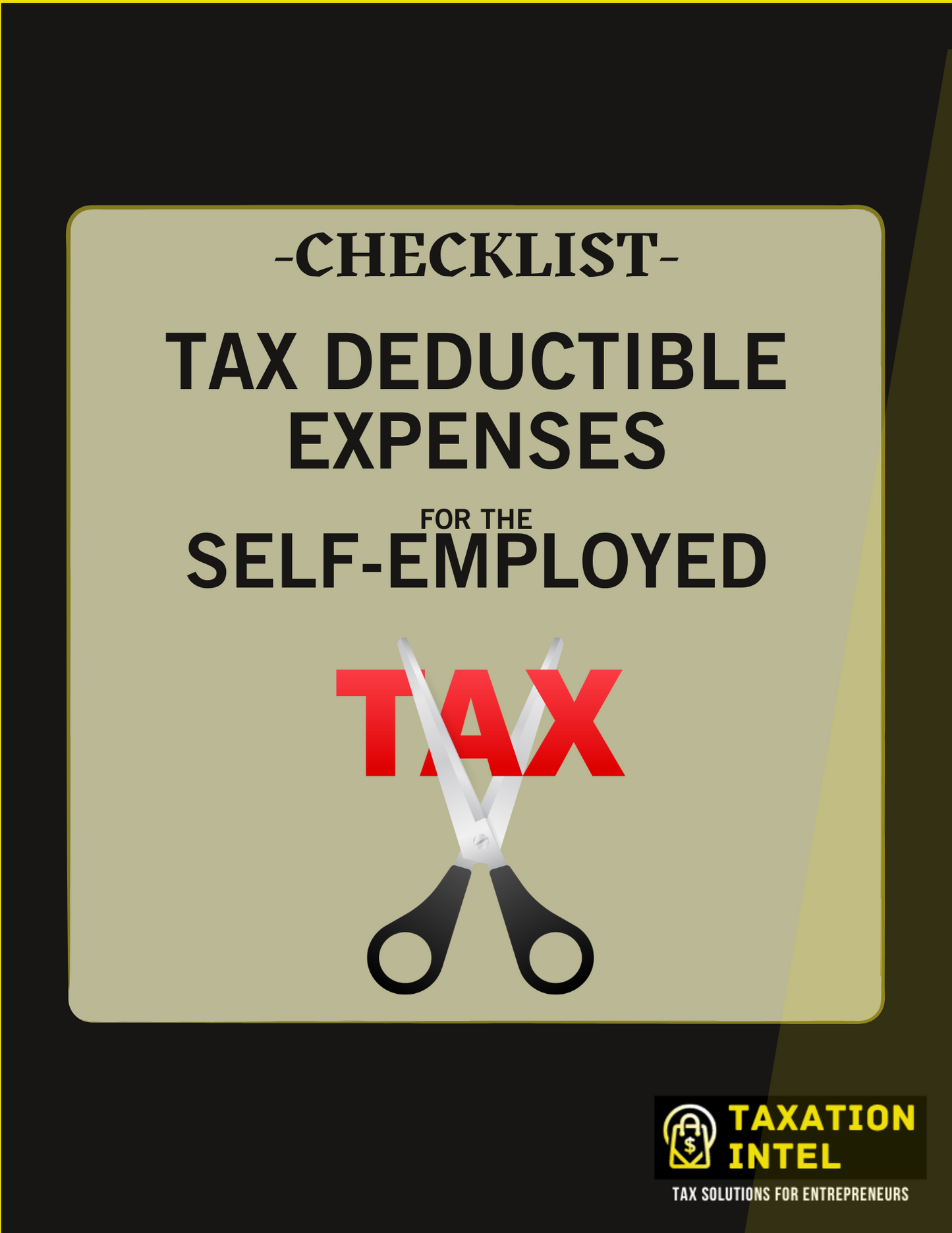 CHECKLIST for the Busy Entrepreneur